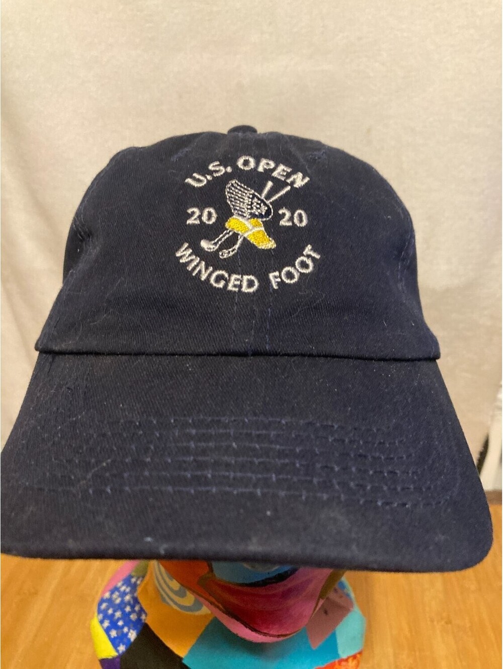 USGA 2020 U.S. Open Winged Foot Golf Hat Member Navy Blue Adjustable Baseball